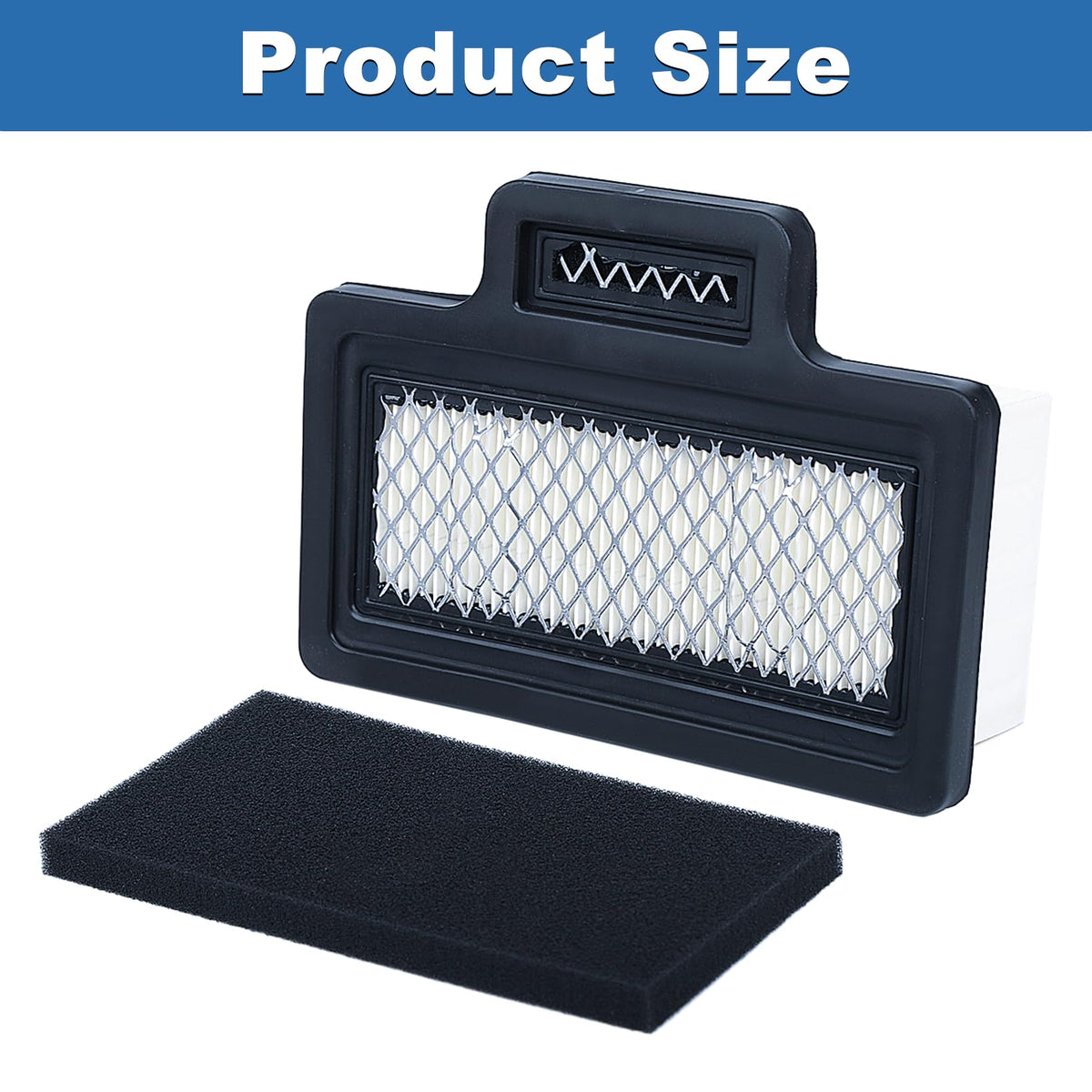 AUMEL Air Filter With Pre Filter for Wacker Neuson BS50-2 BS50-2i BS50-4 BS50-4AS BS60-2i BS60-4 BS60-4S BS60-4AS BS70-2i Replace 5200003062 5200007045 5200007044（2 Pcs）