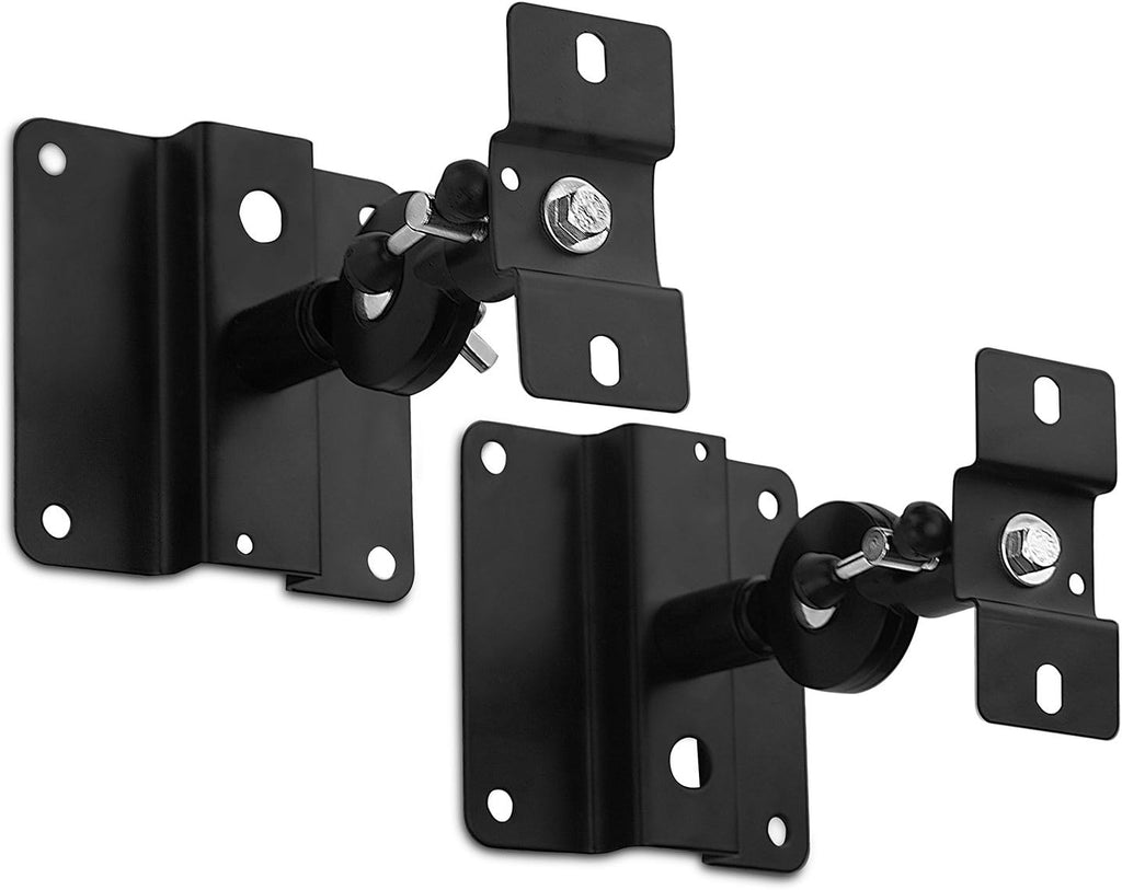 Speaker Mount for Wall and Ceiling, Low Profile Heavy Duty, Anti-Theft, Universal for Channel Surround Sound and