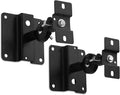 Speaker Mount for Wall and Ceiling, Low Profile Heavy Duty, Anti-Theft, Universal for Channel Surround Sound and