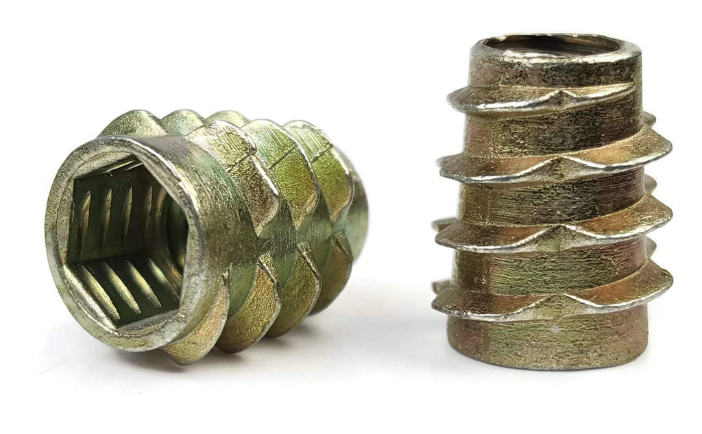 Threaded Inserts - Flush Head - Hex Drive - Zinc Alloy 5/16"-18 x 0.787" Qty 250