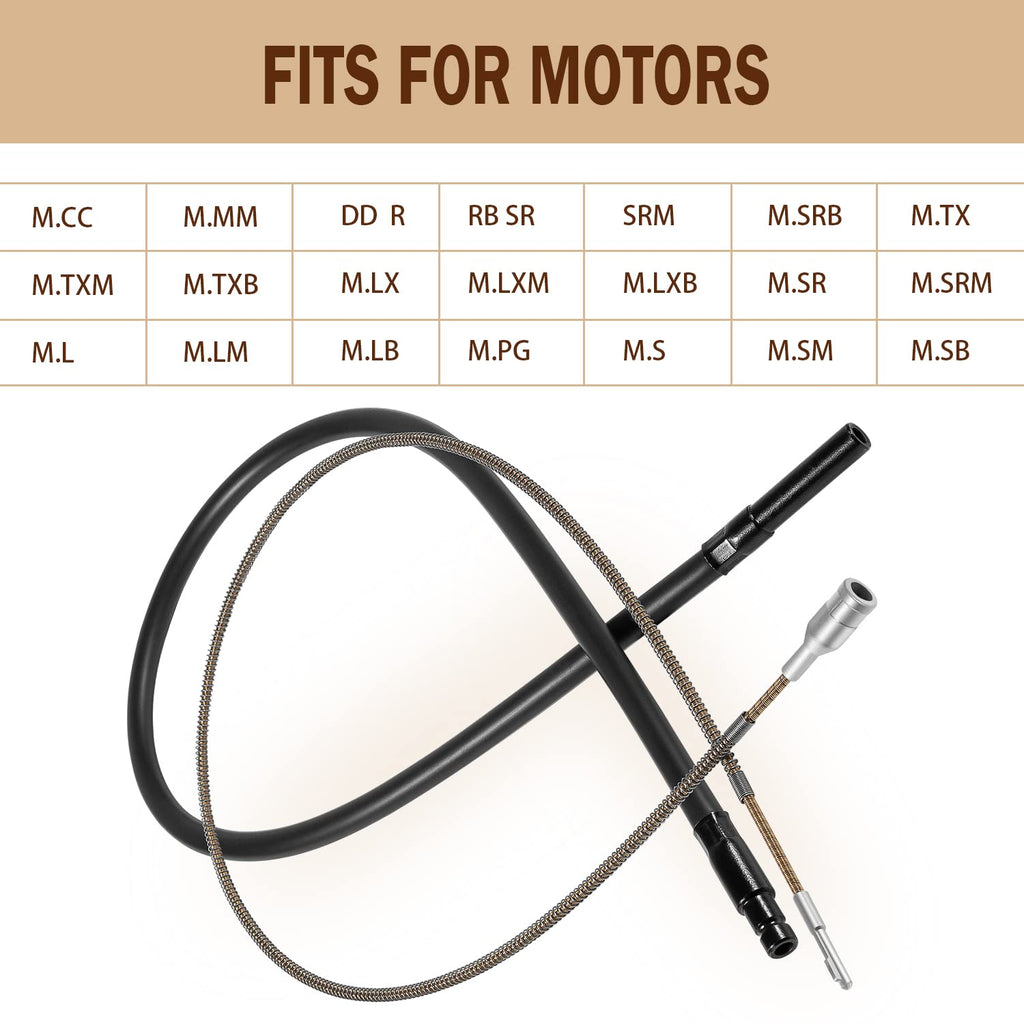 Replacement for Foredom Flexshaft Inner Shaft & Outer Sheath Set for CC LR S SR TX Series