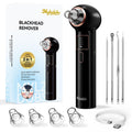 Blackhead Remover 3+1 Suction Modes Facial Pore Vacuum Cleaner (Black)