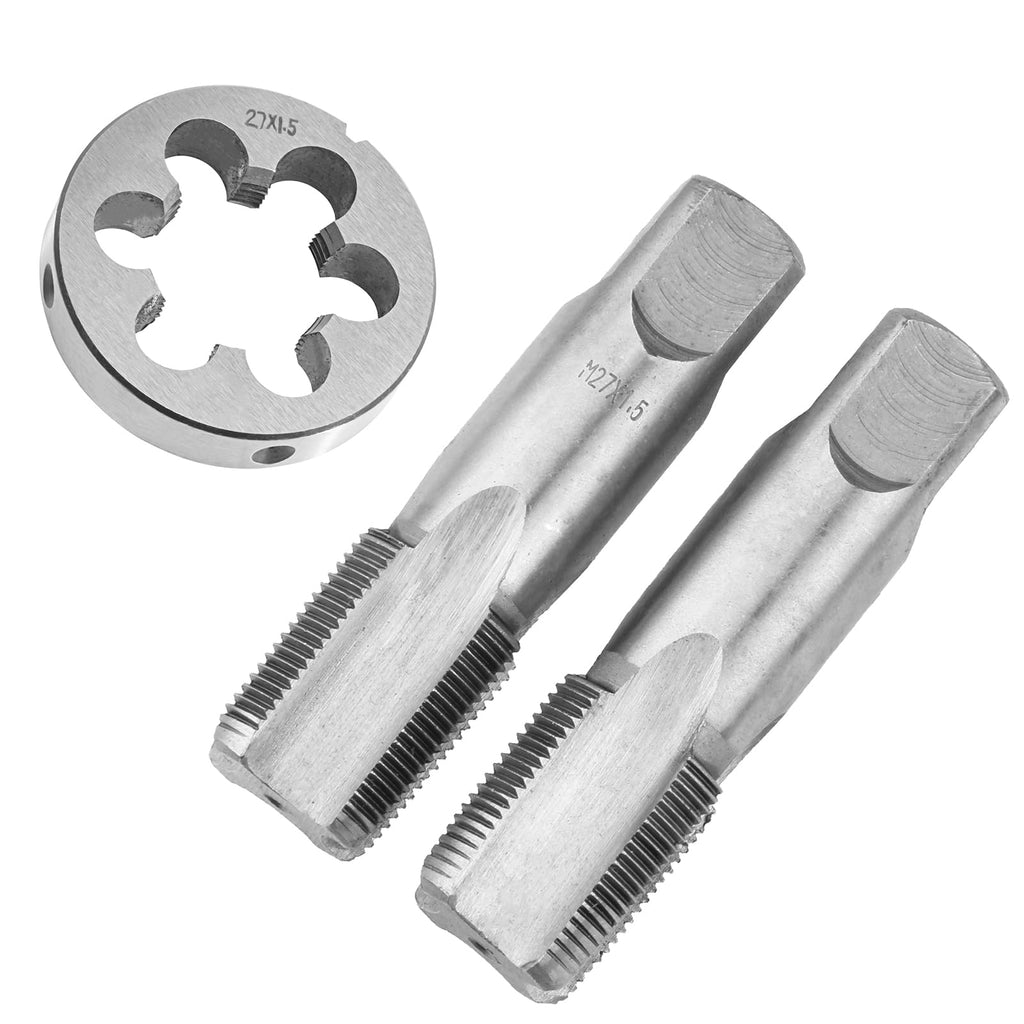 Aceteel M27X1.5 Hand Tap and Round Die Set Right Hand