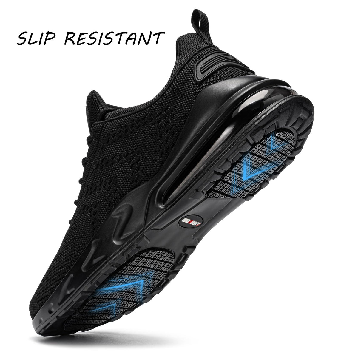 Men Chef Shoes Non Slip Work Waterproof Slip-on,Black,10.5