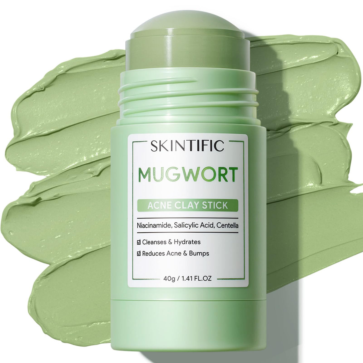 Mugwort Clay Stick Face Mask with Centella & Salicylic Acid