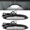 Sunco 2 Pack UFO LED High Bay Lights, Plug & Play, 150W, 19500LM, 6000K