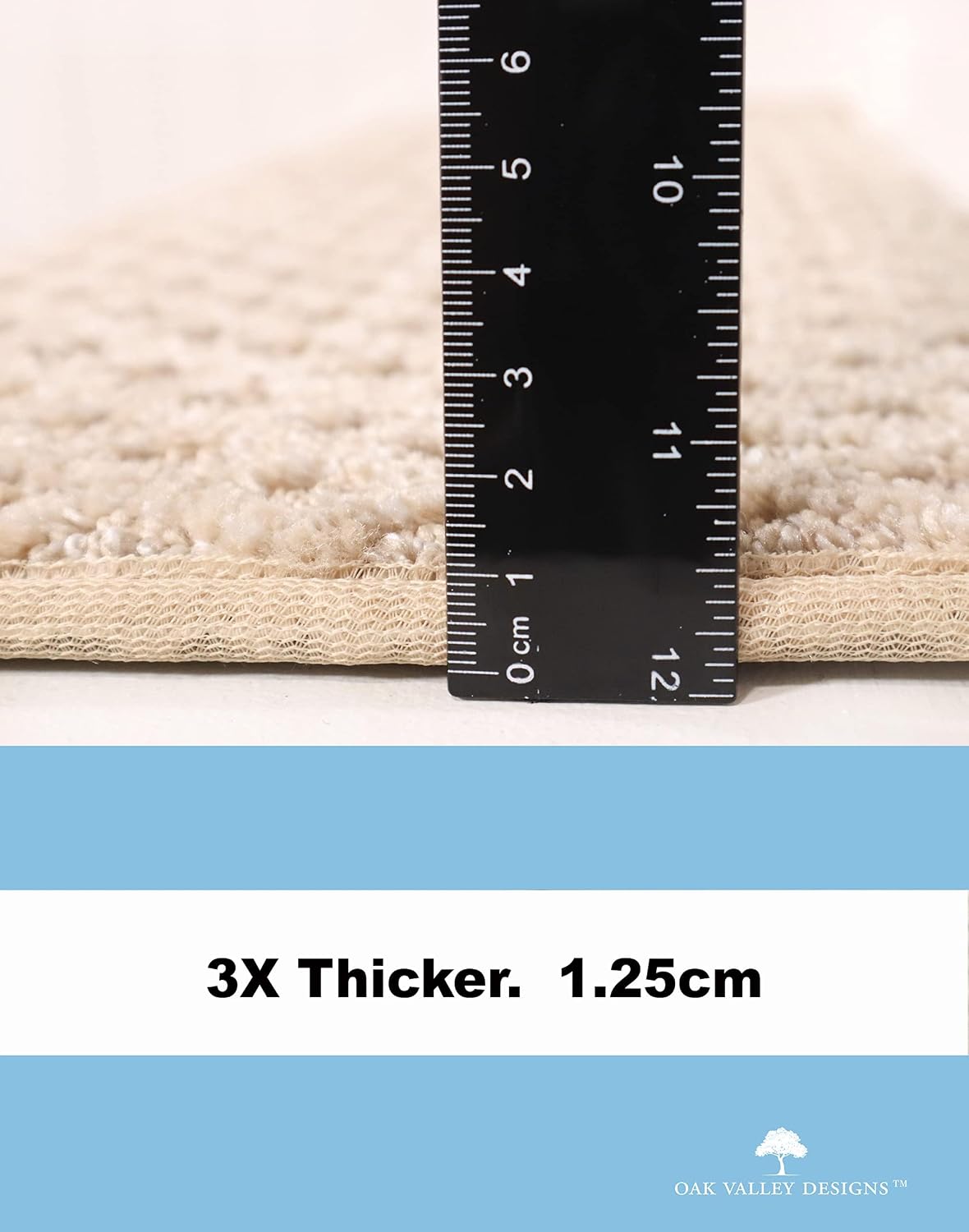 Rounded Bullnose Carpet Stair Treads - Anti Slip Indoor Stair Mats for Wooden Stairs, Style: Bayside Charm, Crystal
