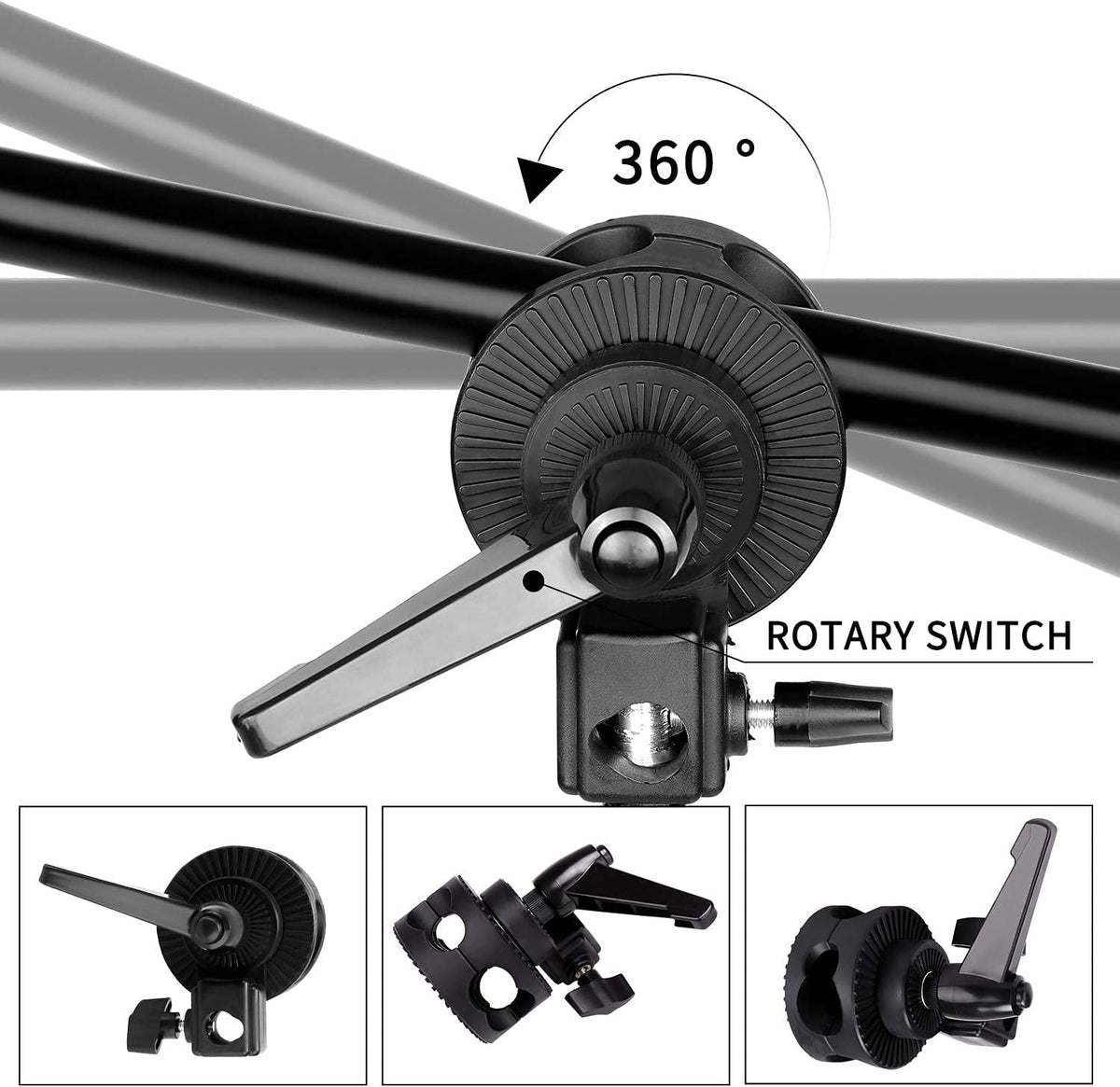 45W Dimmable LED Light with Double Color Temperature Continuous Lighting Studio Kit,3 Packs 20x28 Inches Studio Softbox