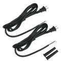 16 AWG 8Ft 2 Wire Power Tool Replacement Cord Fit Drills Grinders Miter Saw