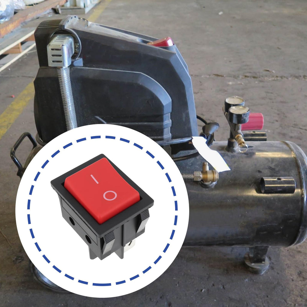 YINETTECH 2 Pack Air Compressor On Off Rocker Switch