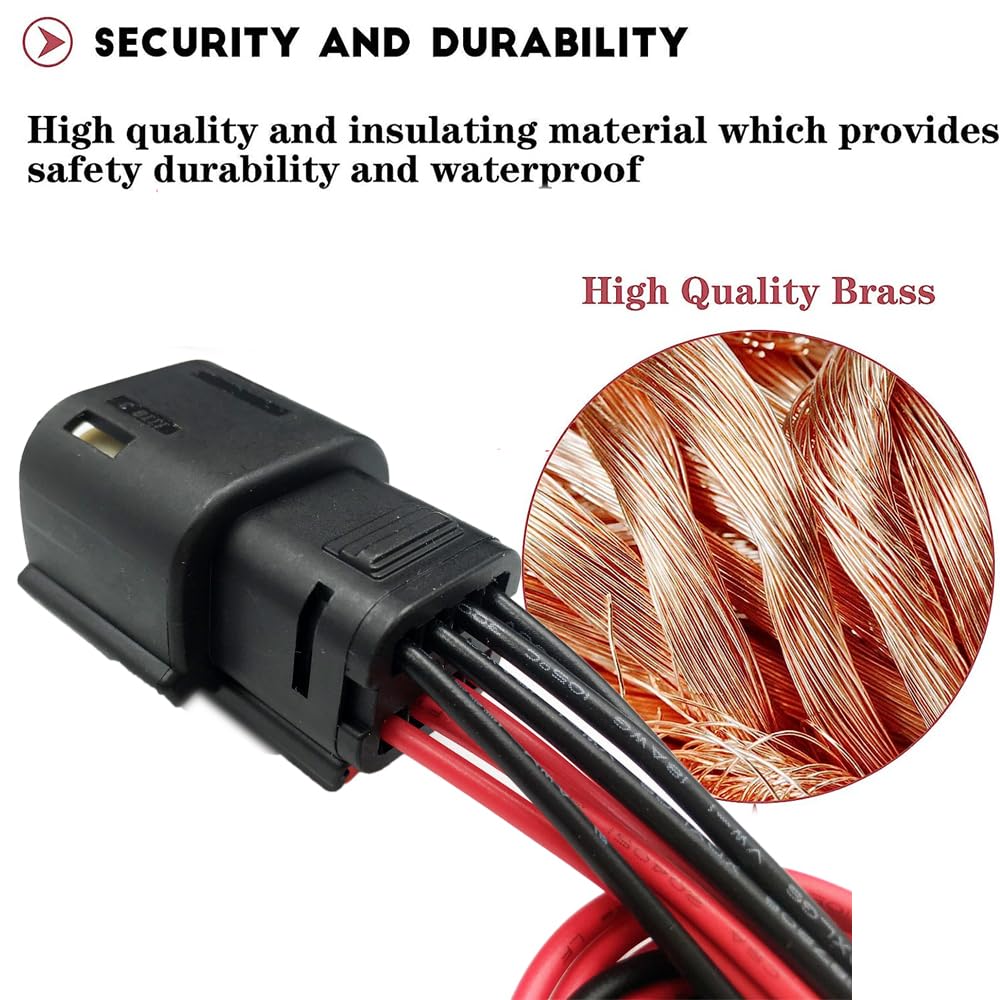 LIZAPUS Headlight Connector Compatible with Chevy Silverado 1500 2014-2021