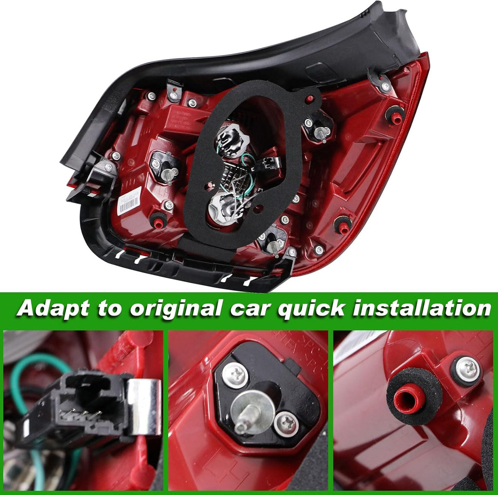 Lochnchn Tail Light fits 2013 2014 2015 Chevy Malibu LT LS Eco,Limited 2016