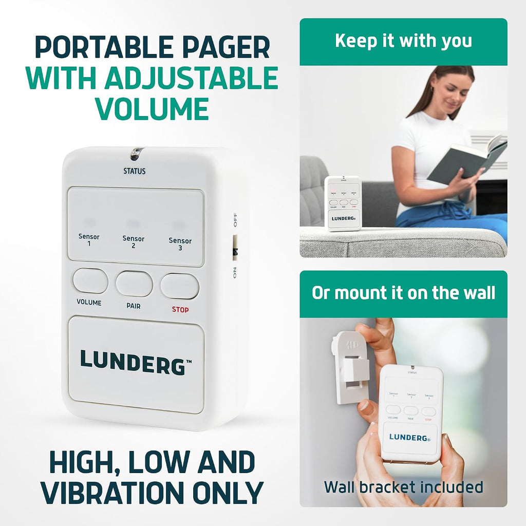 Wireless Early Alert Bed Alarm System for Elderly & Fall Prevention