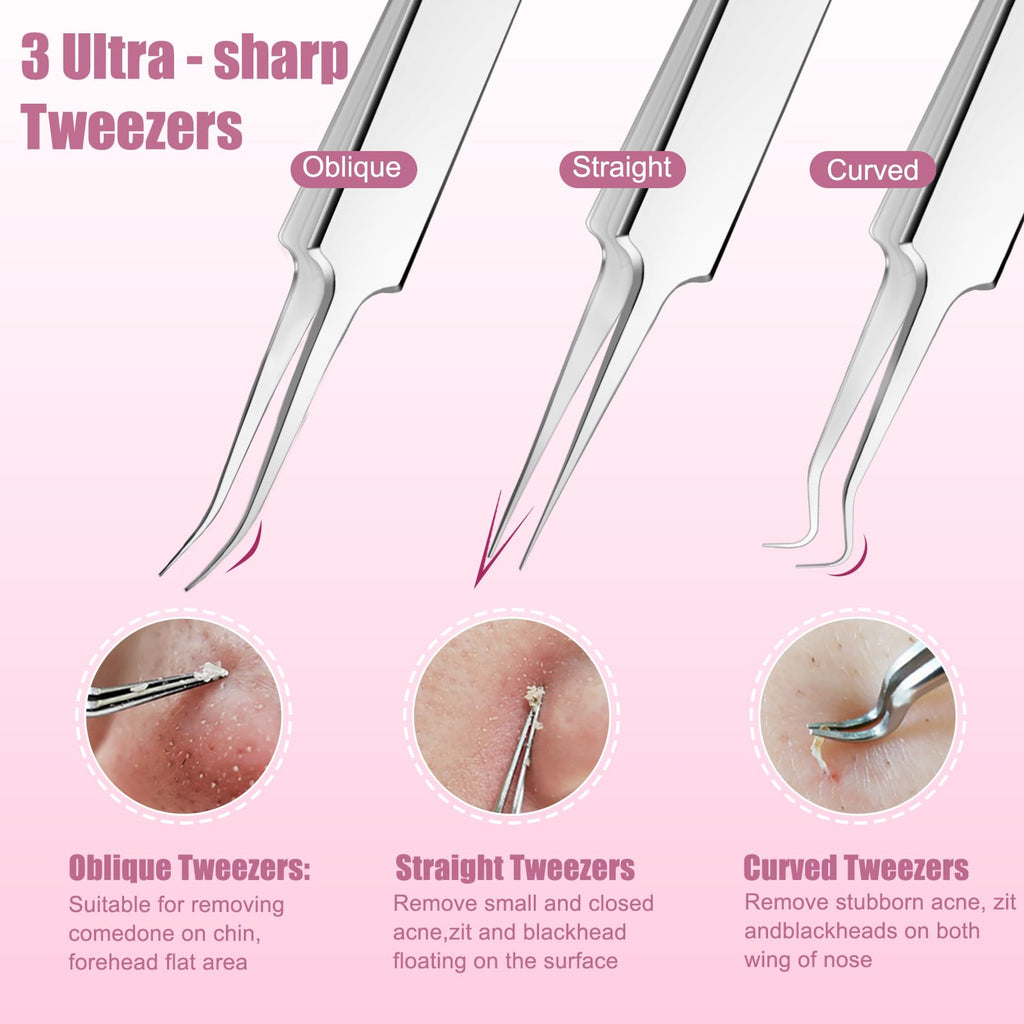 15 Pcs Pimple Popper Tool Kit
