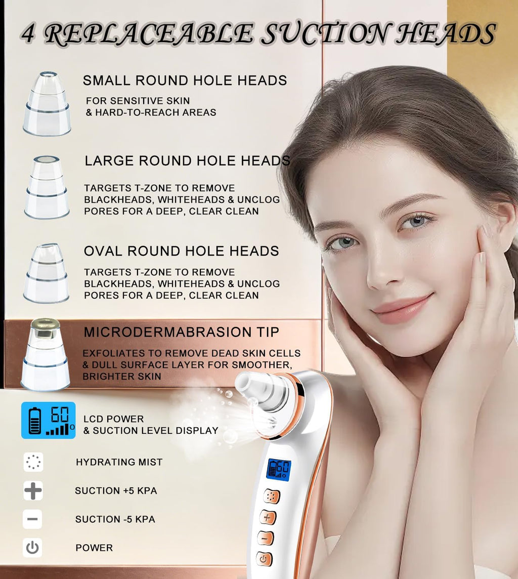 Blackhead Remover Vacuum for Face