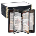 Restaurant Menu Covers 8.5 x 14, 12 Pack, 4 Page 8 View Books