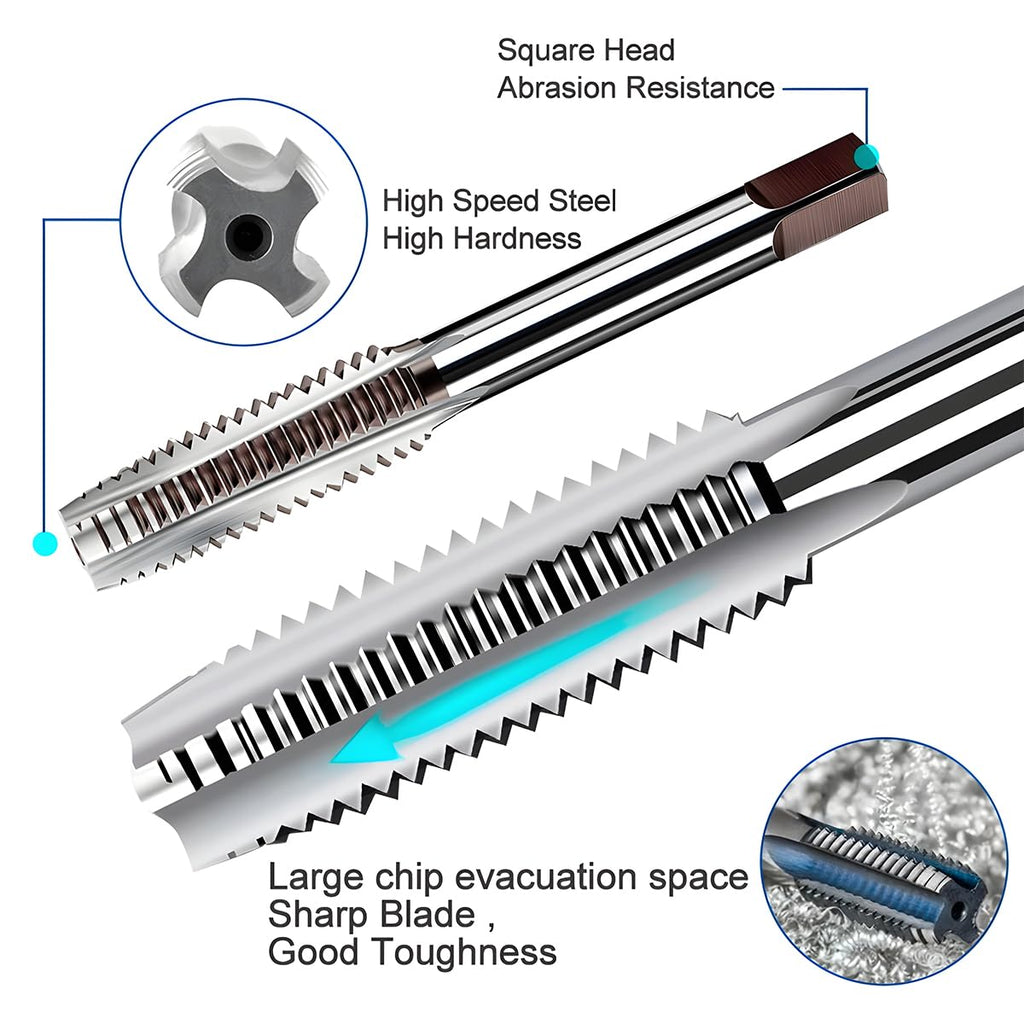Ywdiml 15 Pack M10 x 1.0 mm Thread Repair Insert Kit