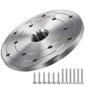 HAowosi 6" Steel Wood Lathe Faceplate,Faceplate for Wood Lathe