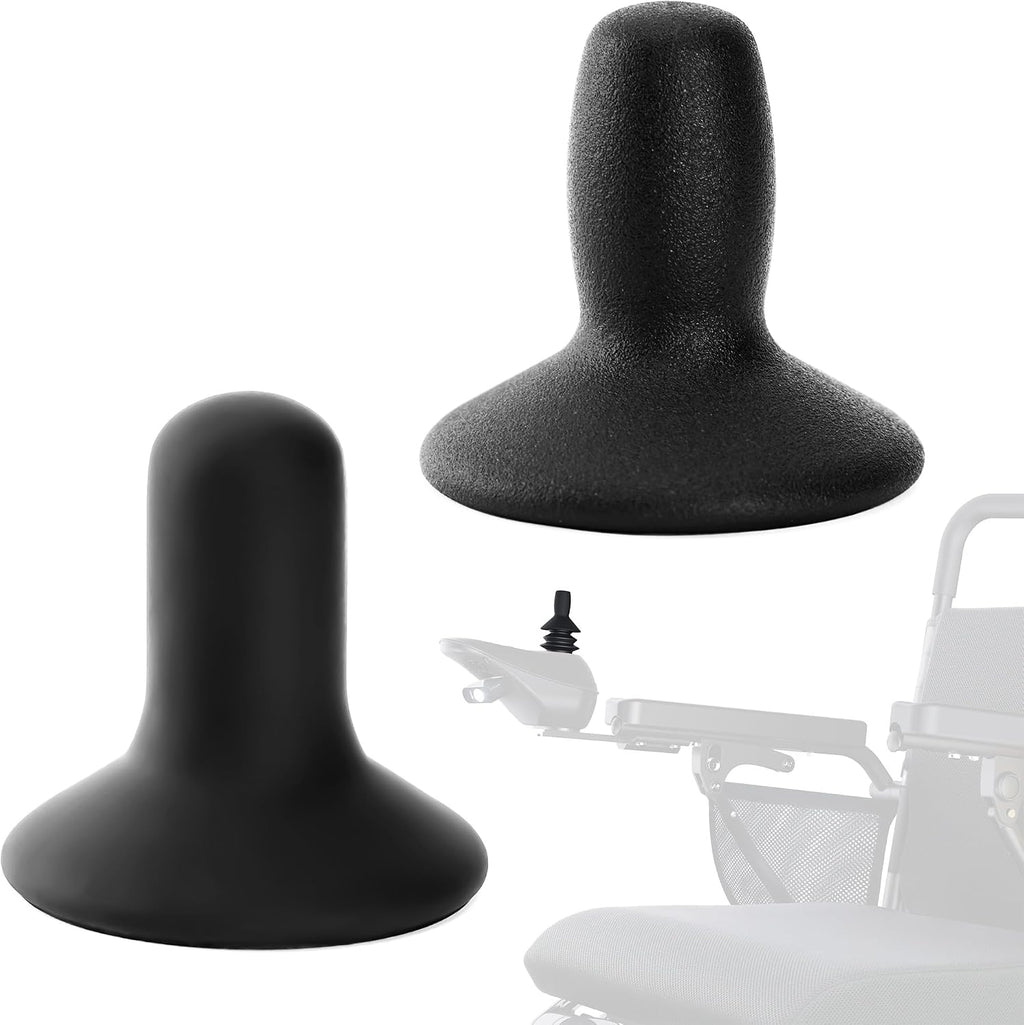Electric Wheelchair Joystick Controller Kit - Universal Replacement Button Caps Compatible with Most Electric Scooters and Wheelchairs, Easy to Install, 2 Pack