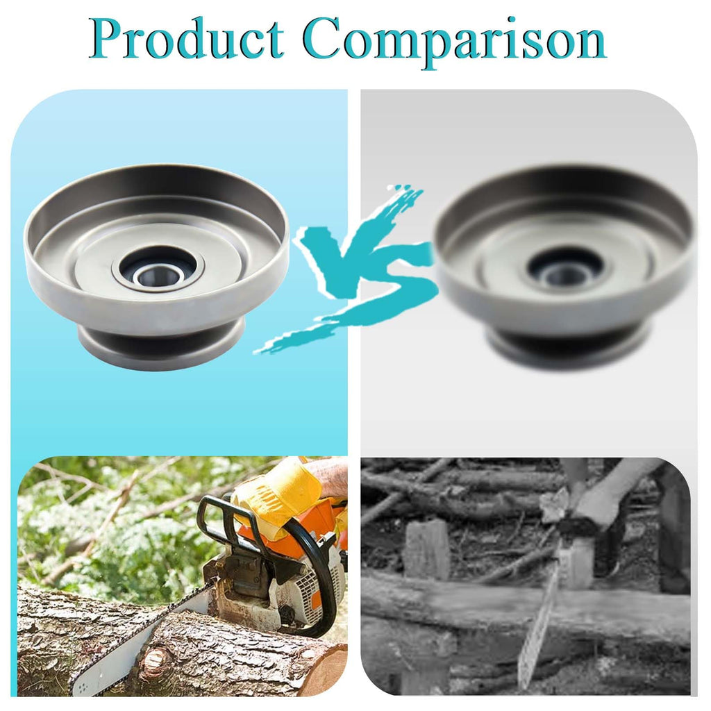 Atunee Clutch Pulley & Clutch Assembly for Stihl TS410 TS420 Cut Off Saw with Needle Bearing Primer Bulb Replace 4238-760-8500 4238-160-2002
