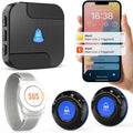 Wi-Fi Caregiver Call Button Emergency Alert System for Seniors