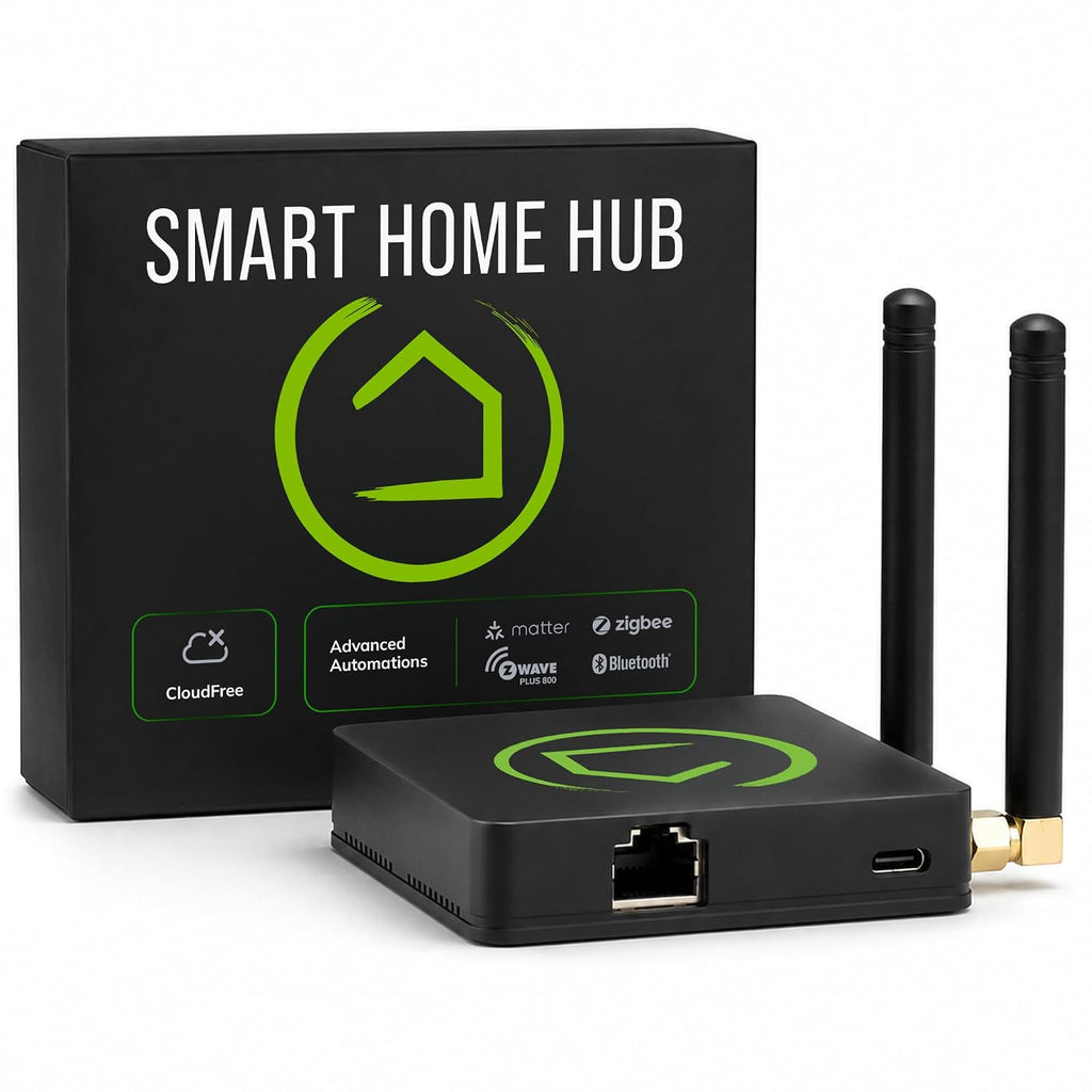 Elevation C‑8 Pro Smart Home Hub, Local Control and Automations | Works with Ring, Alexa, Google Home, Apple HomeKit