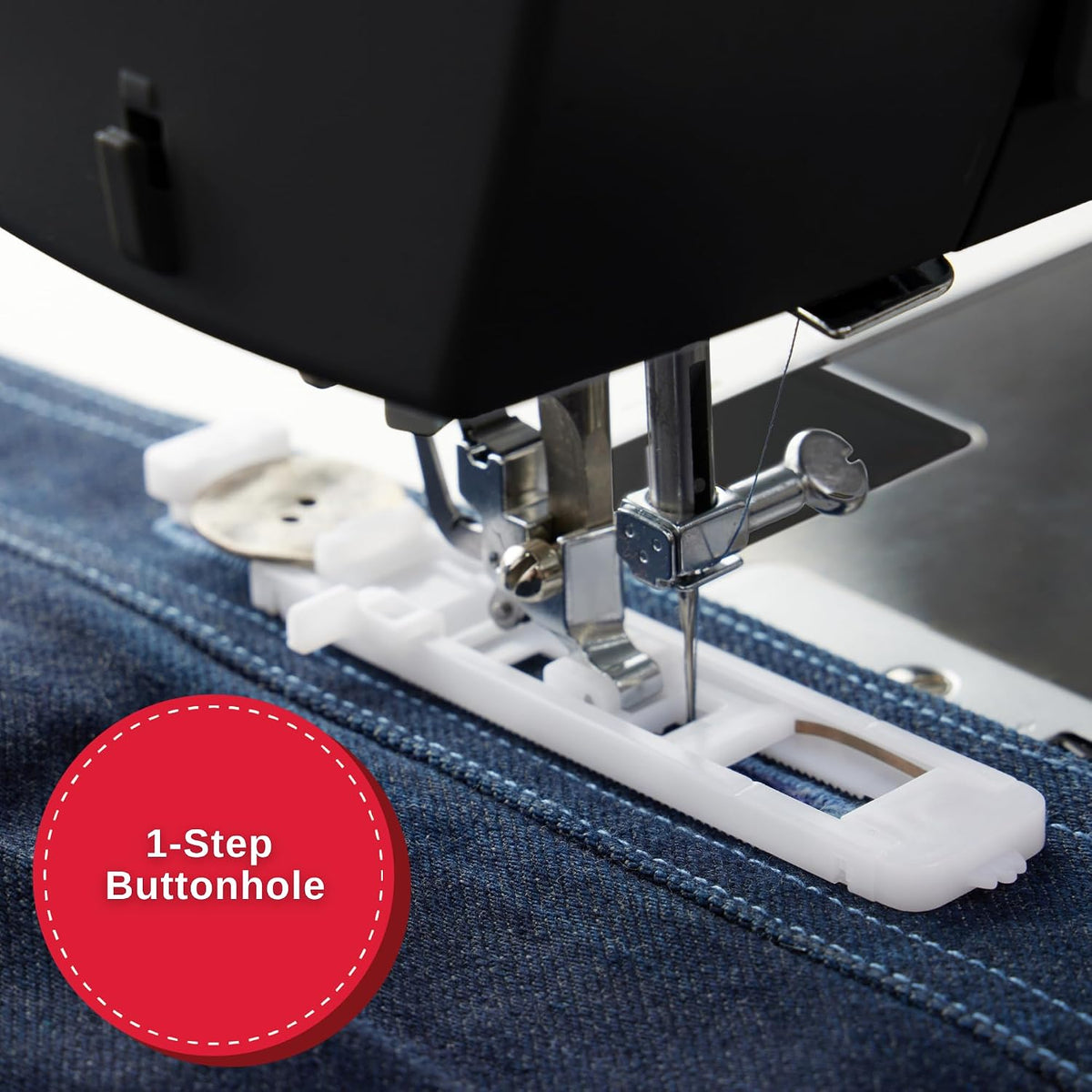 4432 (Black) High Speed Heavy Duty Sewing Machine + Accessory Kit | 32 stitches deliver 110 applications, 50% more