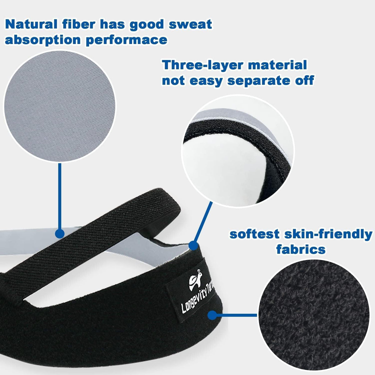 2 Packs CPAP Headgear Replacement Compatible with Dreamwear Nasal Mask Strap, Durable & Soft CPAP Headgear Straps