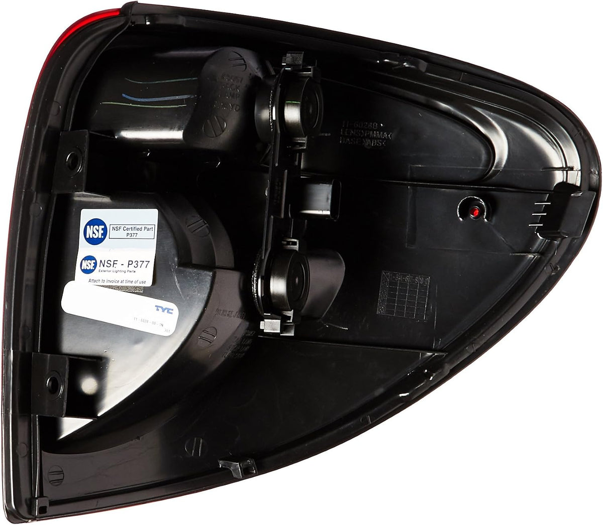 TYC Left Tail Light Assembly Compatible with 2004-2007 Dodge Caravan/Grand Caravan