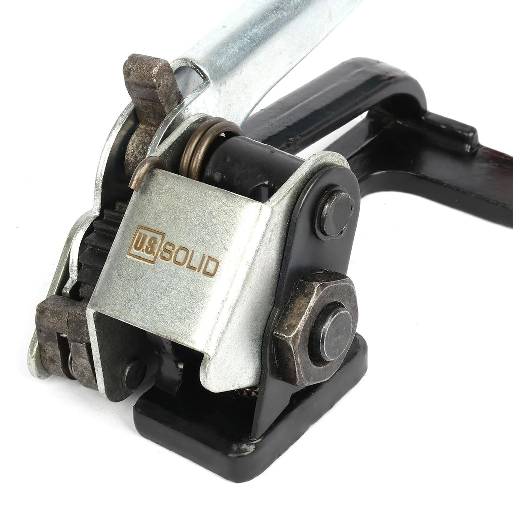 Steel Strapping Tensioner Tool Pallet Packaging Strapping Banding Tensioner for 1/2" to 5/8" Steel Strapping