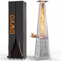 48,000 BTU Pyramid Patio Heater w/Side Panel, 89" Propane Heater