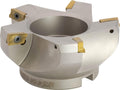 CME 4" 75° Indexable Face Mill, Incl 5 APKT1604 Inserts
