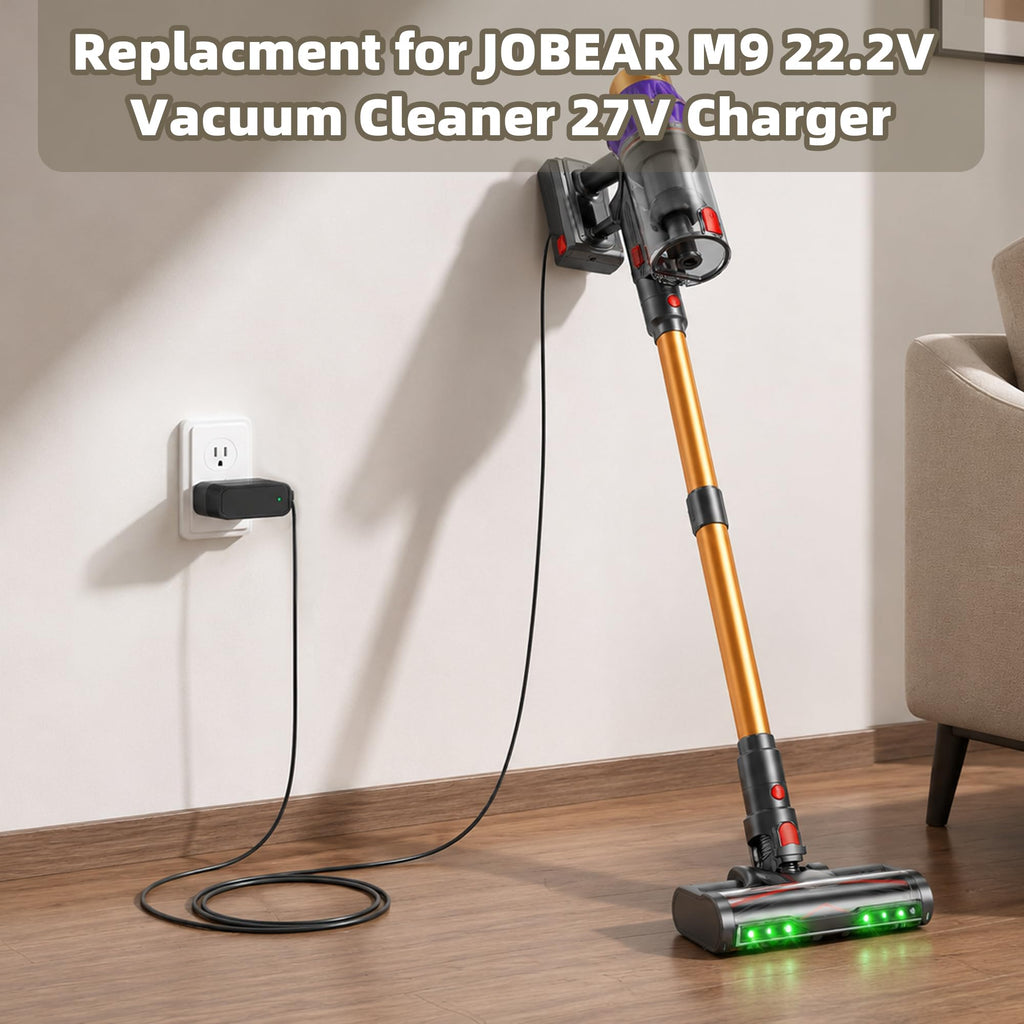 Replacement for the JOBEAR M9 22.2V Vacuum Cleaner 27V Charger