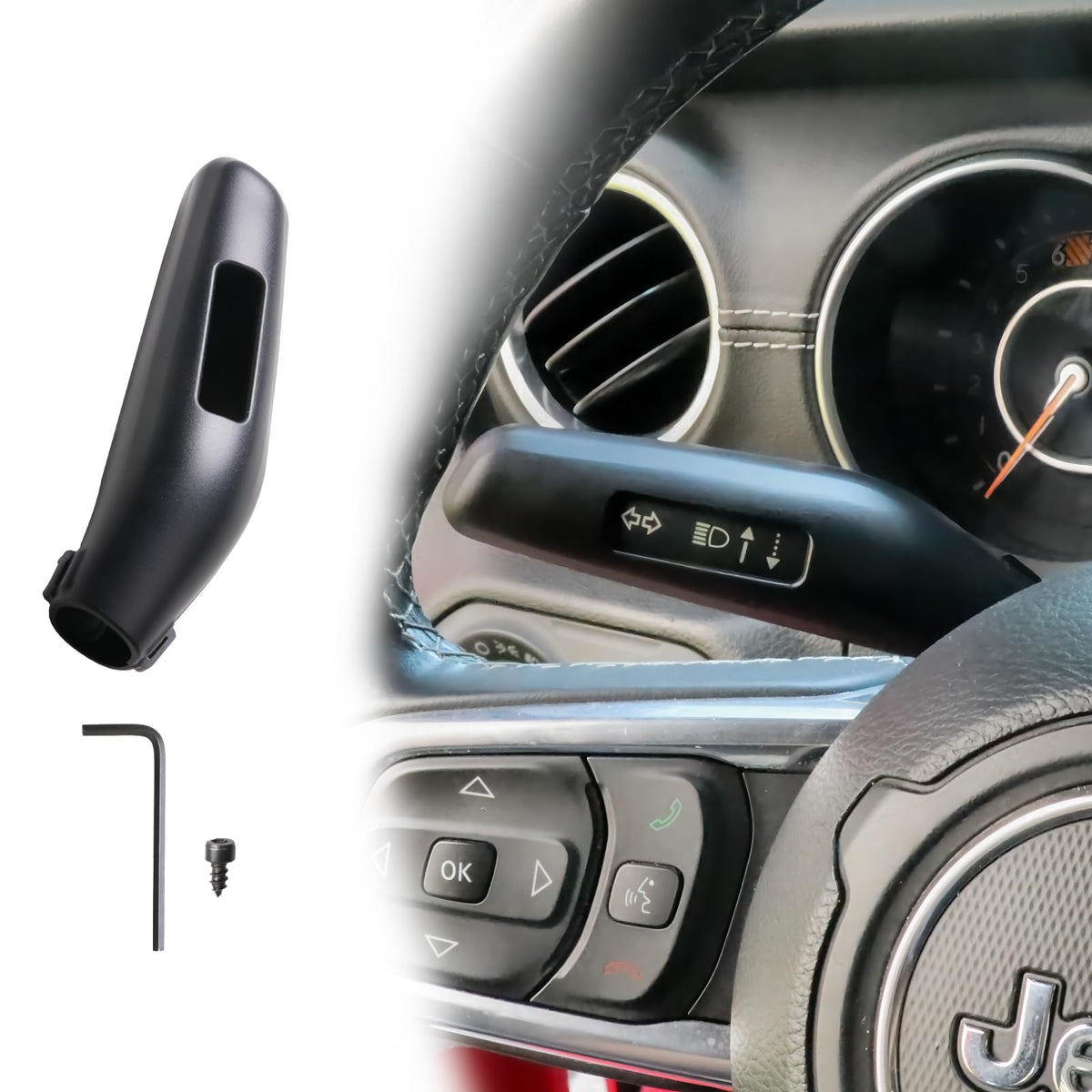 Turn Signal Lever Extension Blinker Switch for Jeep Wrangler Accessories