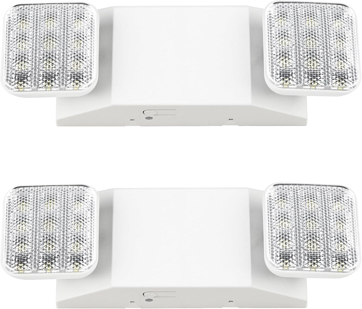 Sunco 2 Pack LED Emergency Lights for Outages, 90 Minute Backup Battery