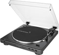 AT-LP60XBT-BK Fully Automatic Wireless Belt-Drive Stereo Turntable, Hi-Fi, 2 Speed, Anti-Resonance, Die-Cast Aluminum
