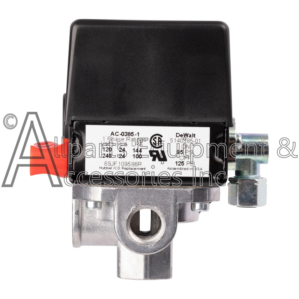 Z-AC-0385-1 Pressure Switch 4-Port 95-125 PSI 2-Pole 120-240V