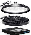 ELEKICO High Bay LED Shop Lights 200W 22500LM 5000K Ultra-Bright UFO Light