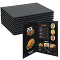 10 Pack 2 Panel 2 View Restaurant Menu Covers 8.5" x 11"
