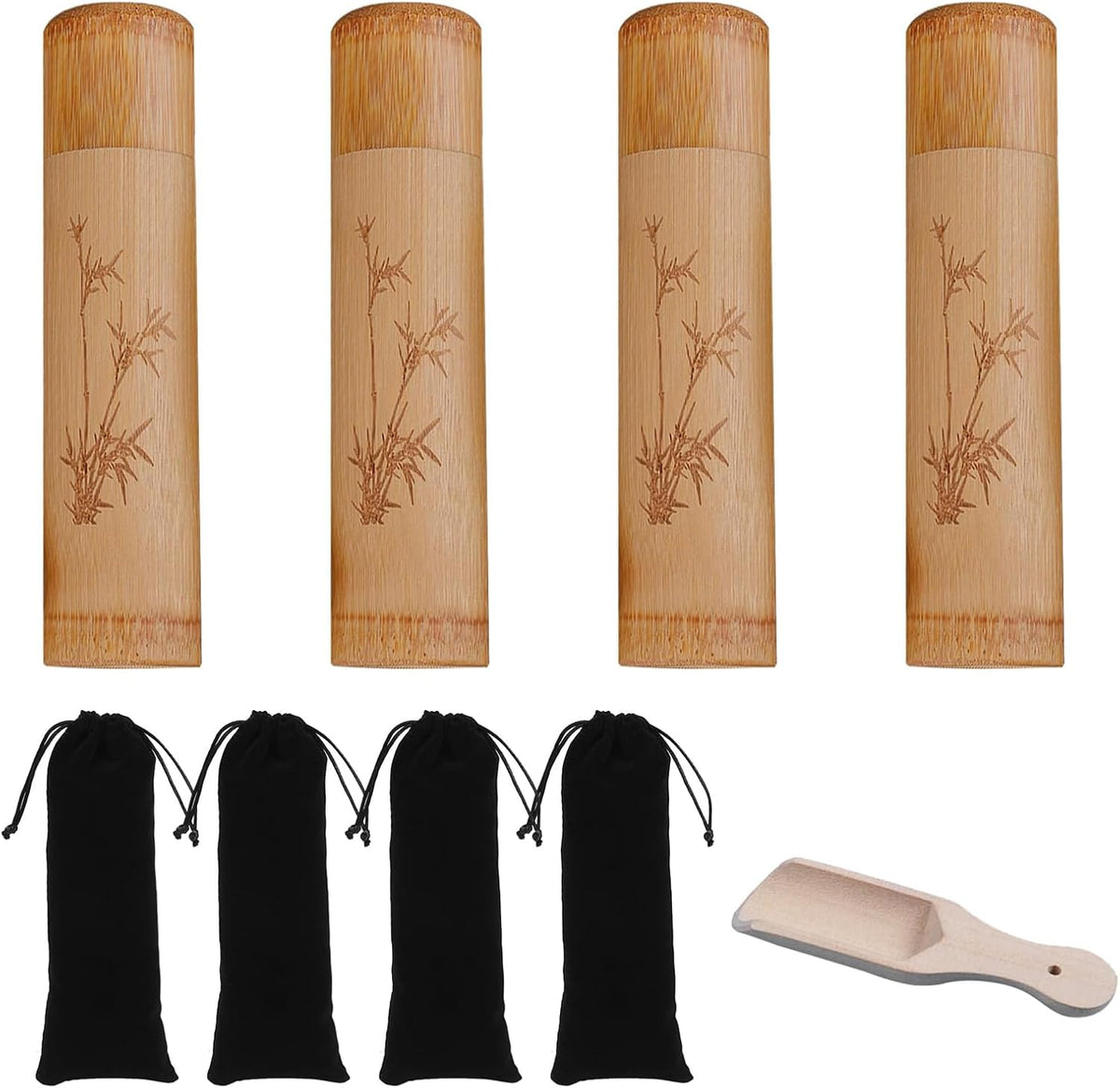 4 Set Scattering Tubes for Human Ashes Biodegradable Urn for Human Ashes