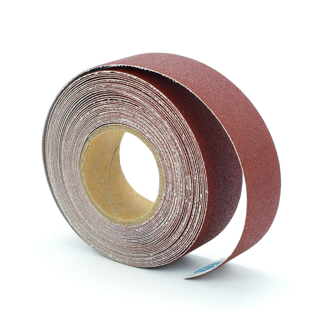 SCOTTCHEN Abrasive Sanding Rolls 1" x 20Ft x 5 Grits Abrasive Sandpaper Rolls for Finishing and Sanding Abrasive Paper Variety Pack in Assorted Grits 150, 240, 320, 400 and 600 Grit Rolls