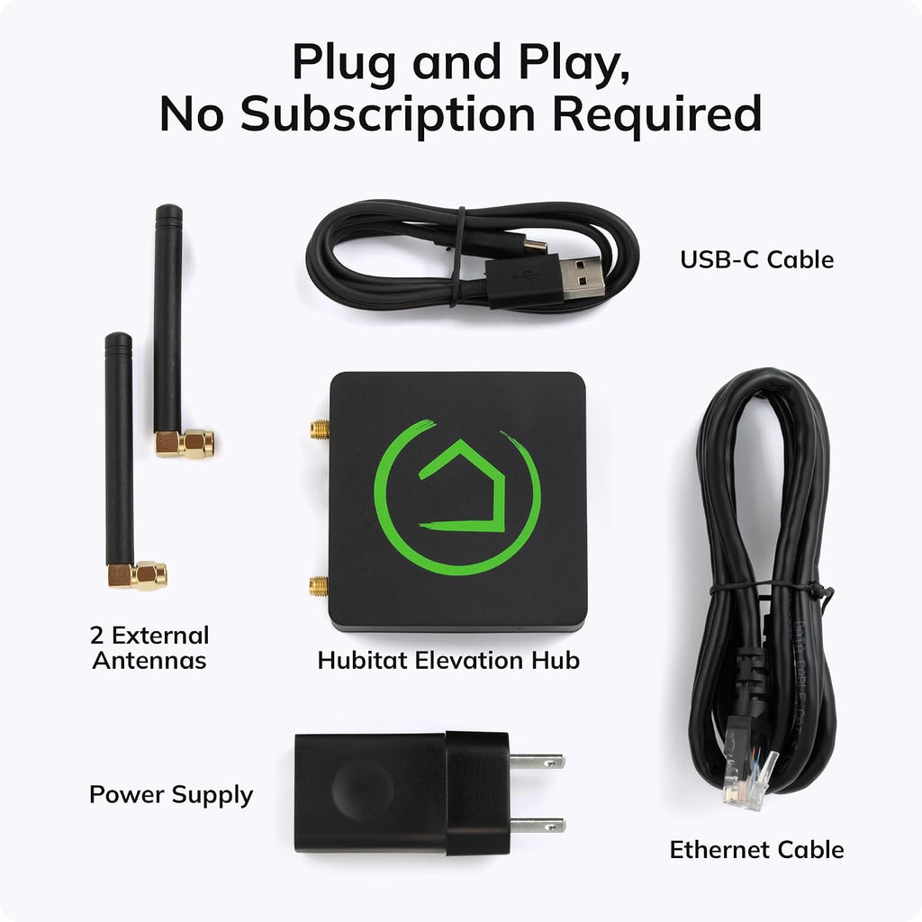 Elevation C‑8 Pro Smart Home Hub, Local Control and Automations | Works with Ring, Alexa, Google Home, Apple HomeKit
