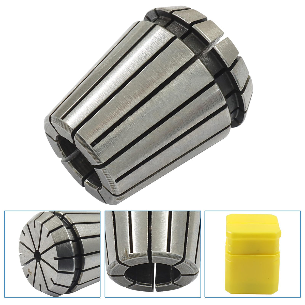 Piutouyar High Precision ER32 Spring Collet Nut Set, 2 Pcs ER32 3/16 Inch