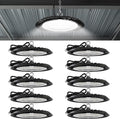 Sunco 10 Pack UFO LED High Bay Lights, Plug & Play, 150W, 19500LM, 5000K