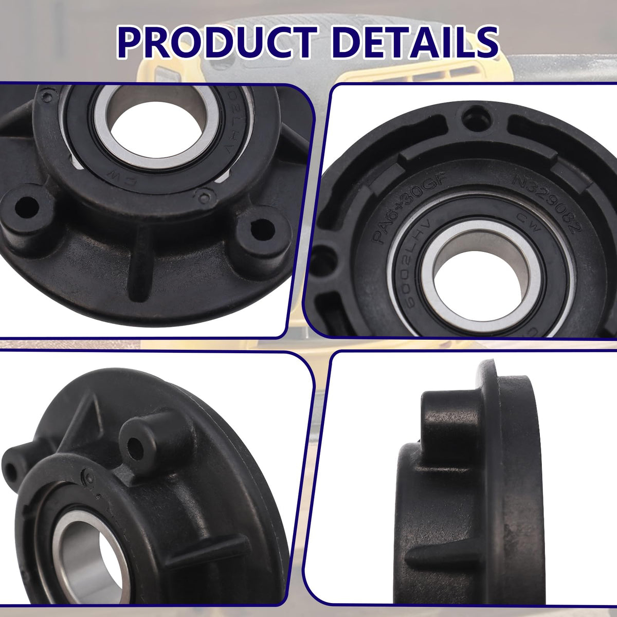 N329082 Sander Bearing Retainer Compatible with DWE6421 DWE6421K DCW210P1 DWE6423 DWE6423K DCW210 DCW6420 DWE642