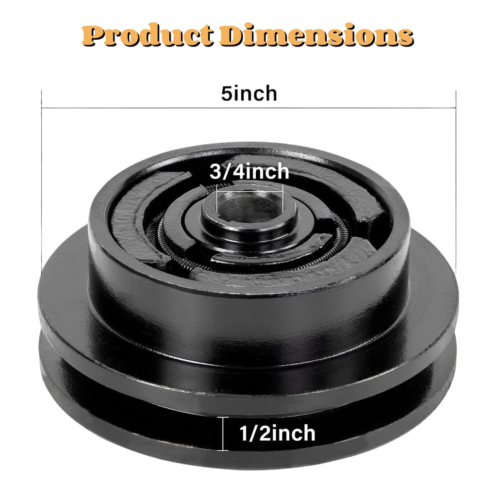Mixizap Centrifugal Clutch for Wacker VP1340 VP1350 VP1750 Plate Compactors
