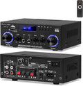 AMP 10 Bluetooth Amplifier, Home Stereo Receiver with FM, 2CH