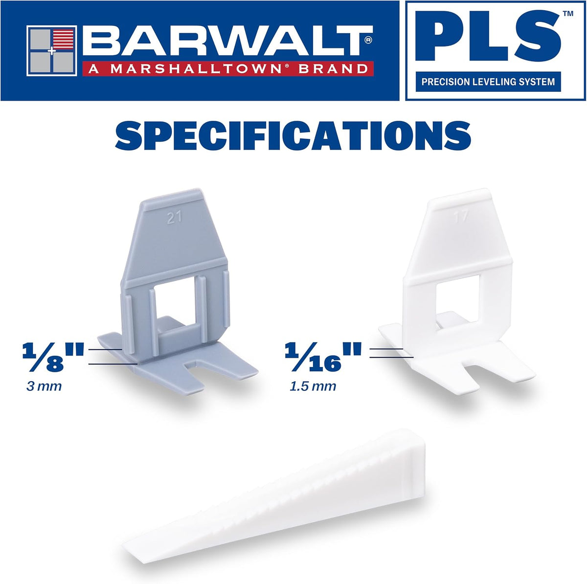 PLS Tile Leveling Wedges, Tile Leveling System
