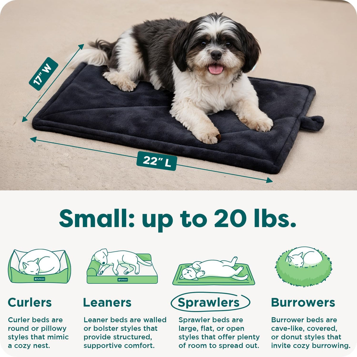 ThermaNAP Self Warming Cat Mat, Dog Bed for Crates with Self-Warming Technology for Cozy Rest, Fully Machine