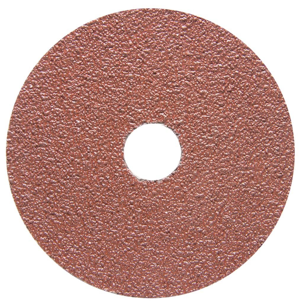 Benchmark Abrasives 4.5" Resin Fiber Sanding Discs, 50 Grit, 25-Count